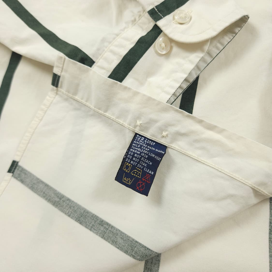 XL(105) 타미힐피거 tommy hilfiger 월계관 스트라이프 셔 상품이미지7