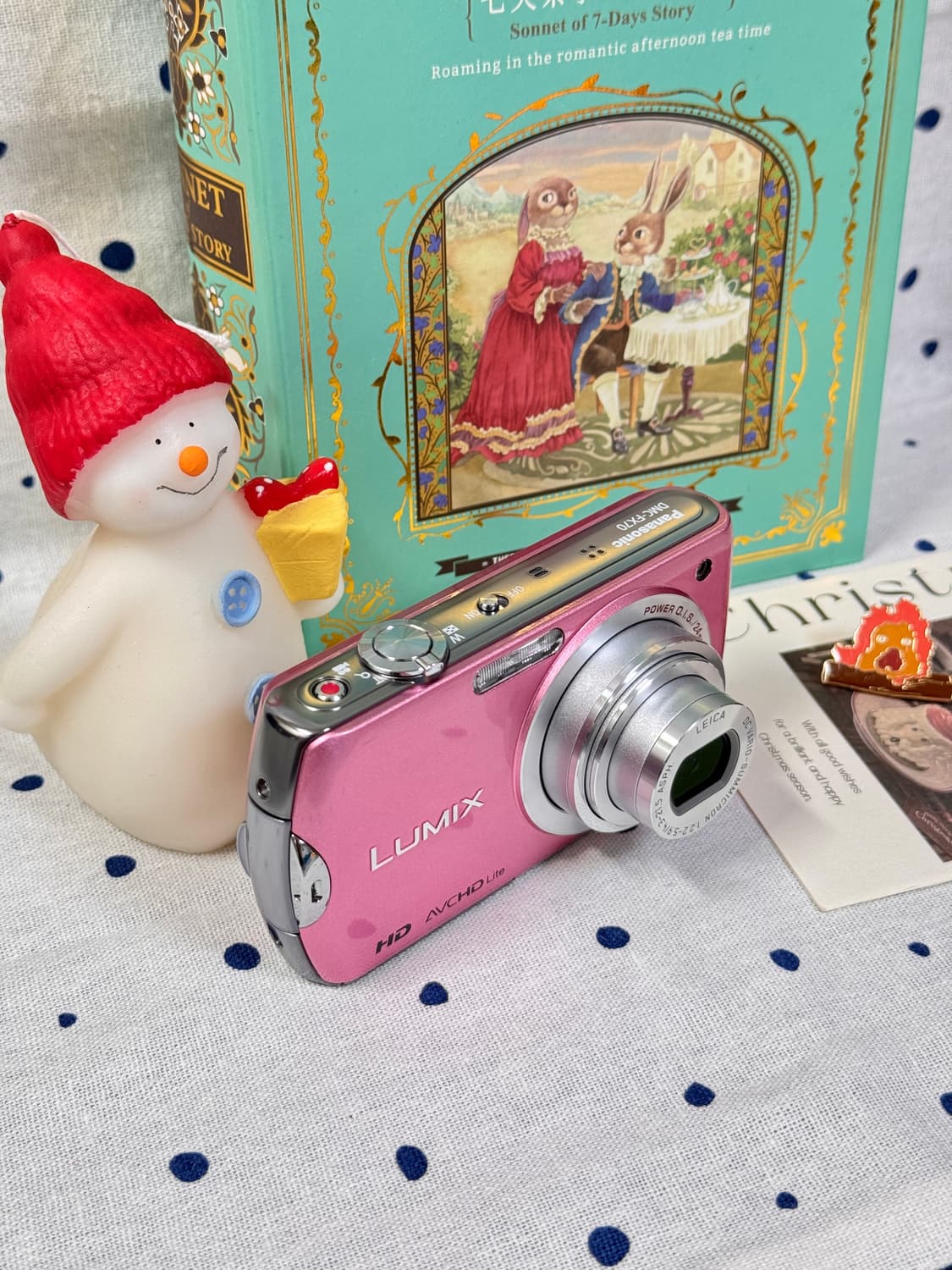 파나소닉 루믹스 DMC-FX70 핑크(빈티지디카) 상품이미지1