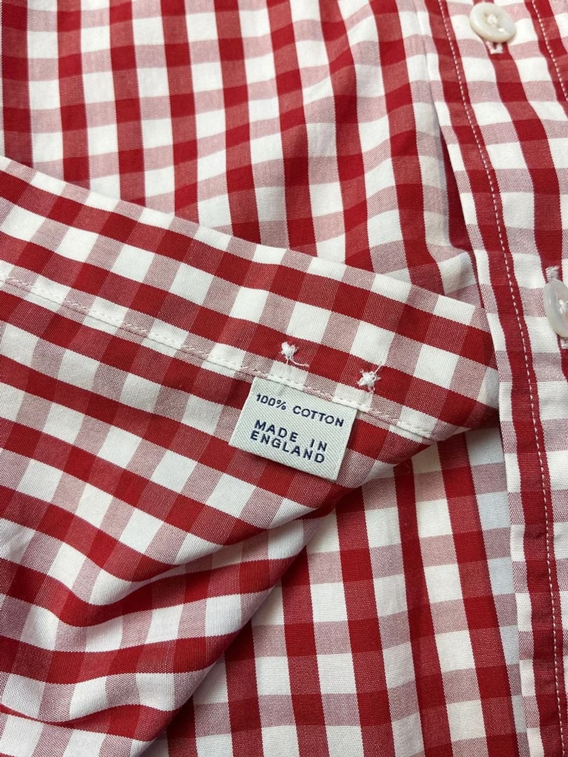 드레익스 잉글랜드 깅엄 체크 셔츠 PN5809 상품이미지7