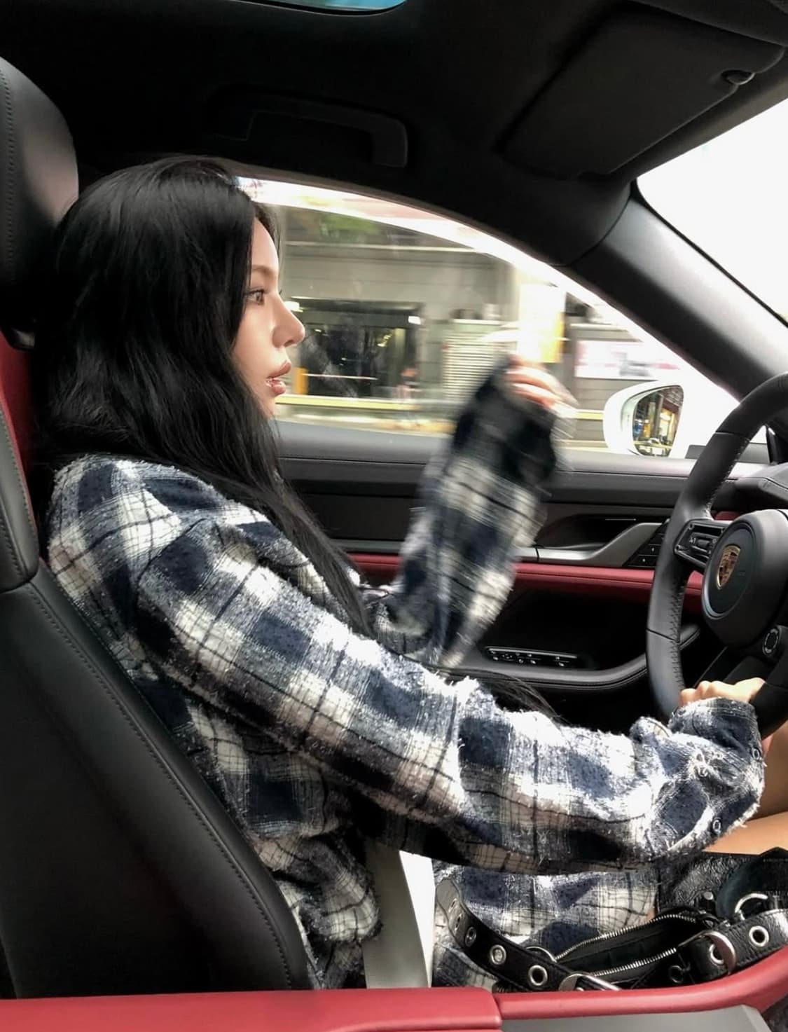 더오유 NATURAL VINTAGE CHECK SHIRTS (NAVY) 상품이미지2