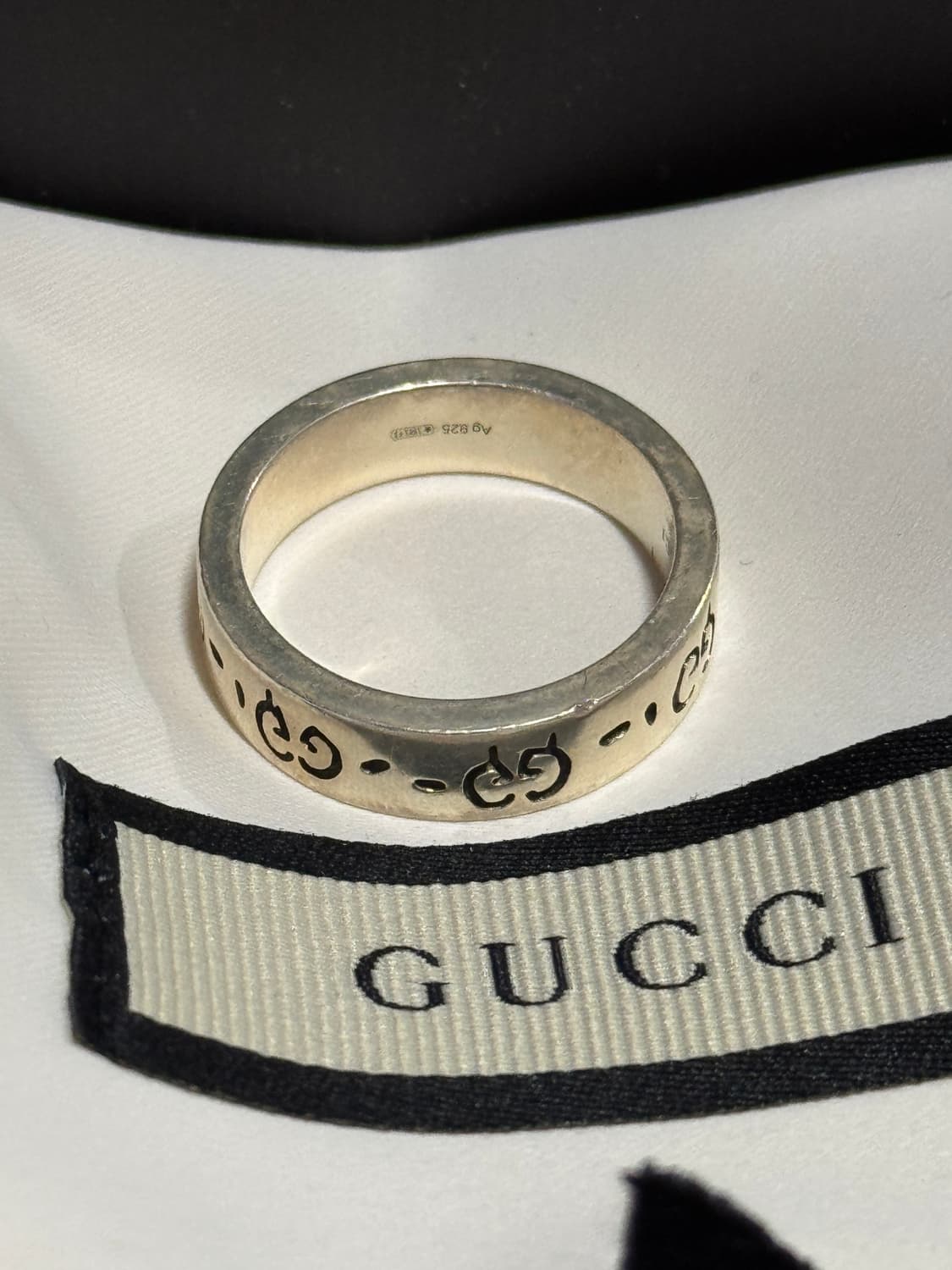 구찌 실버 고스트링 6mm 20호 상품이미지2