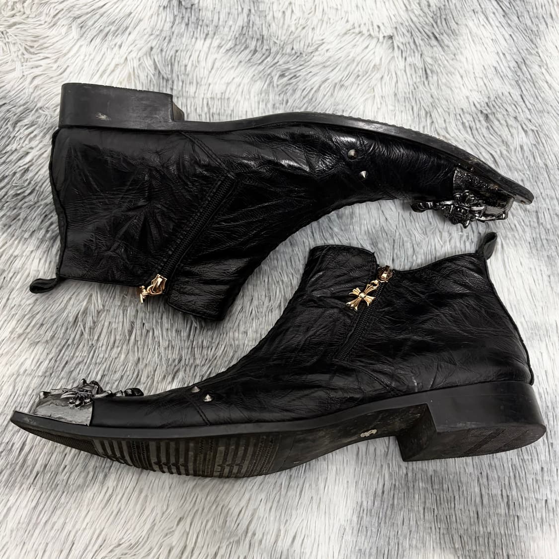 Jsix 레더 웨스턴 부츠 상품이미지8