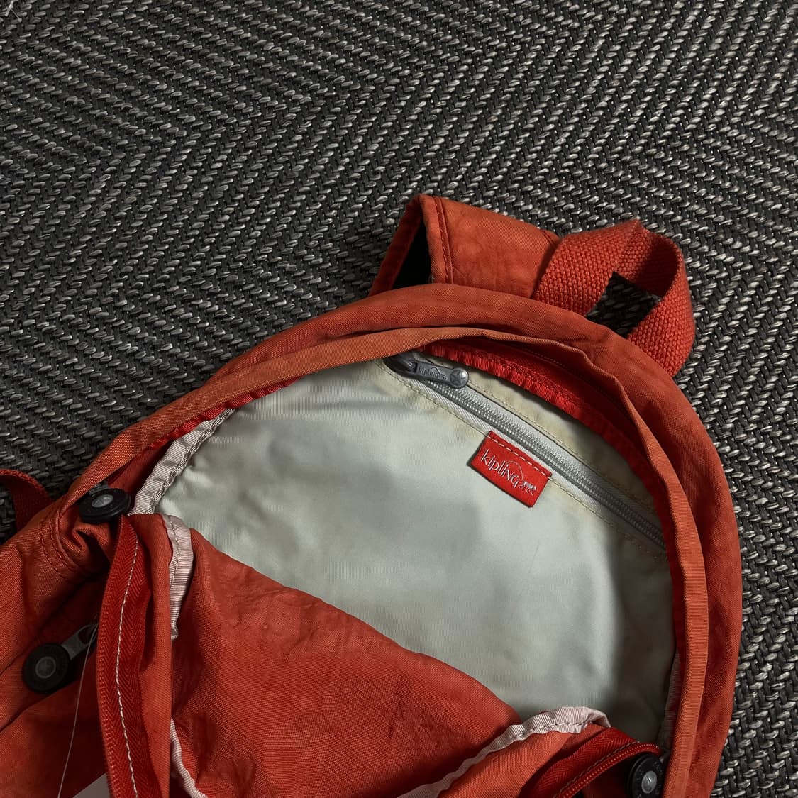 키플링 y2k 키링 오렌지 빈티지 백팩o 3134 상품이미지4