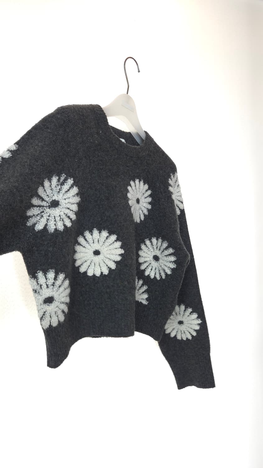 산드로 데이지 크롭 울 니트 1 사이즈 상품이미지5