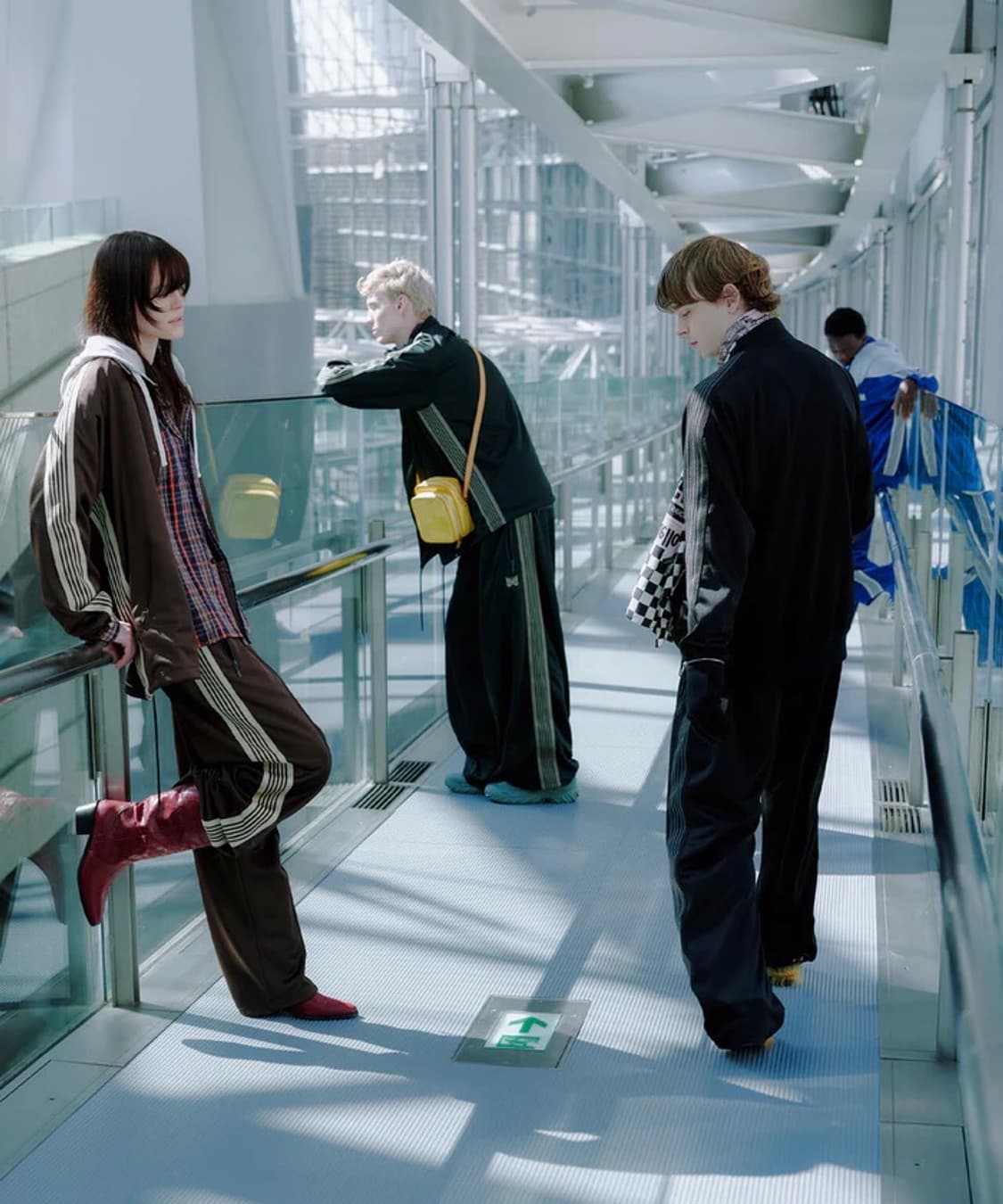 니들스 x LHP H.D폴리트랙팬츠 다크그린s 상품이미지9