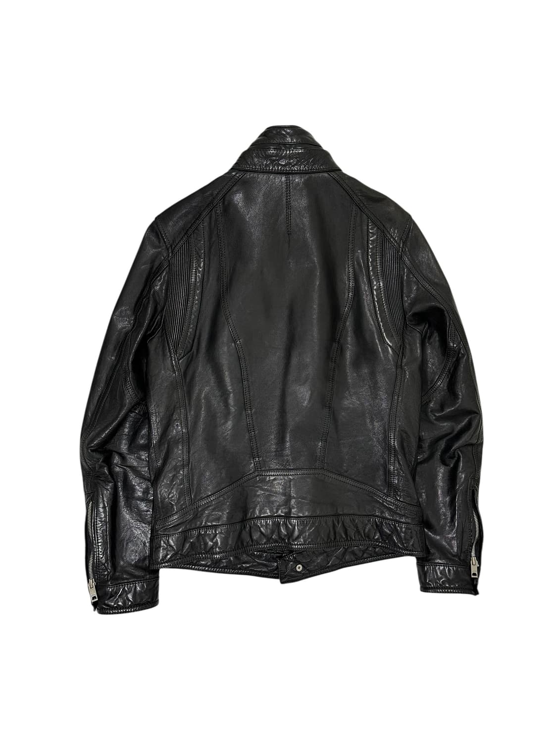 지이크 양가죽 레더 자켓 상품이미지7