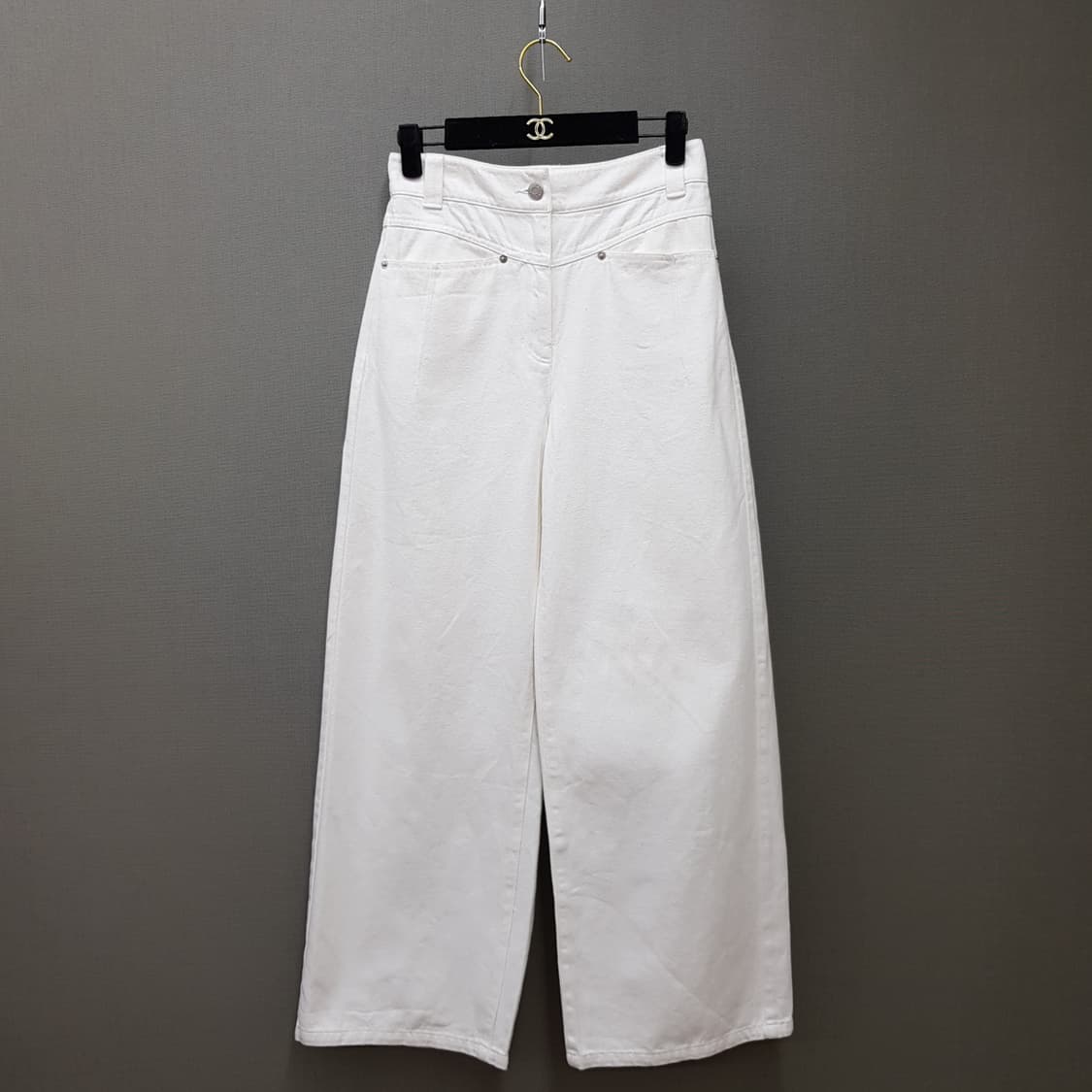 한섬 시스템 2023 데님 와이드팬츠 61-90사이즈 상품이미지1