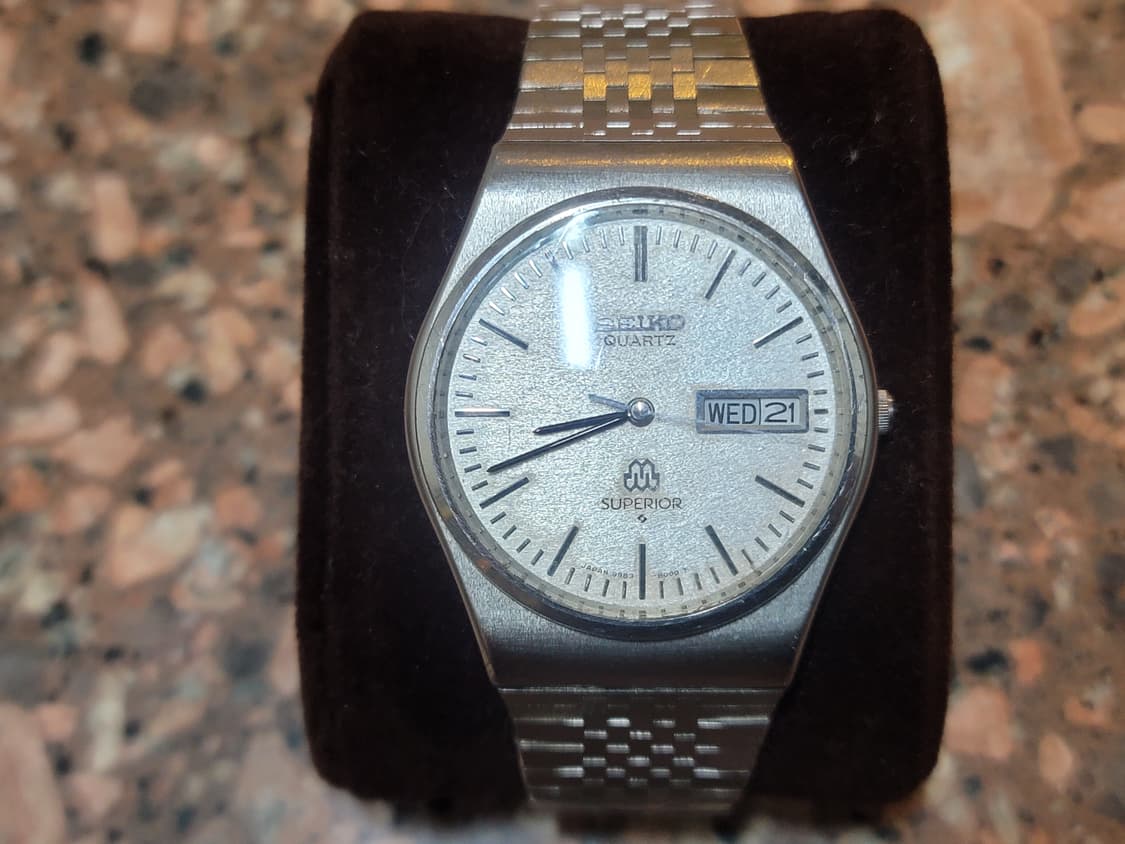 70s 세이코 하이엔드 쿼츠 슈페리어 최상위 시계 상품이미지2