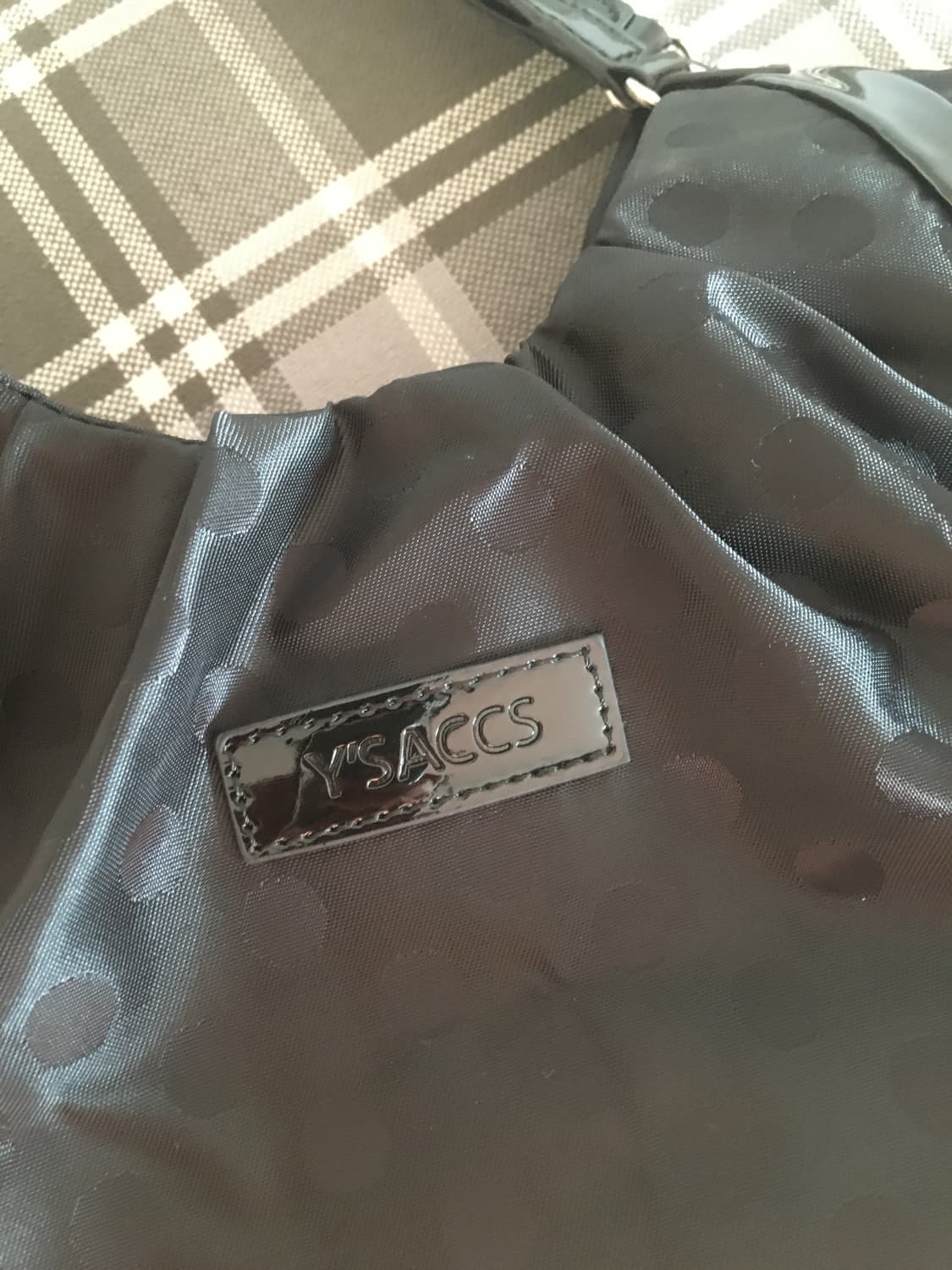 Y'saccs 요지 야마모토 도트 토트백 크로스백 상품이미지4