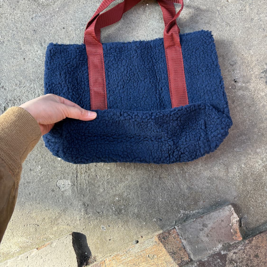 L.L.bean 엘엘빈 플리스 미니 토트백 가방 상품이미지4