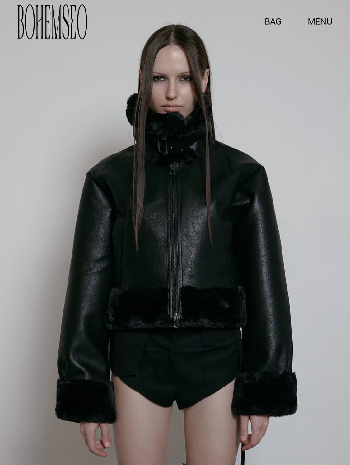 보헤미안서울 무스탕 23f/w 상품이미지2