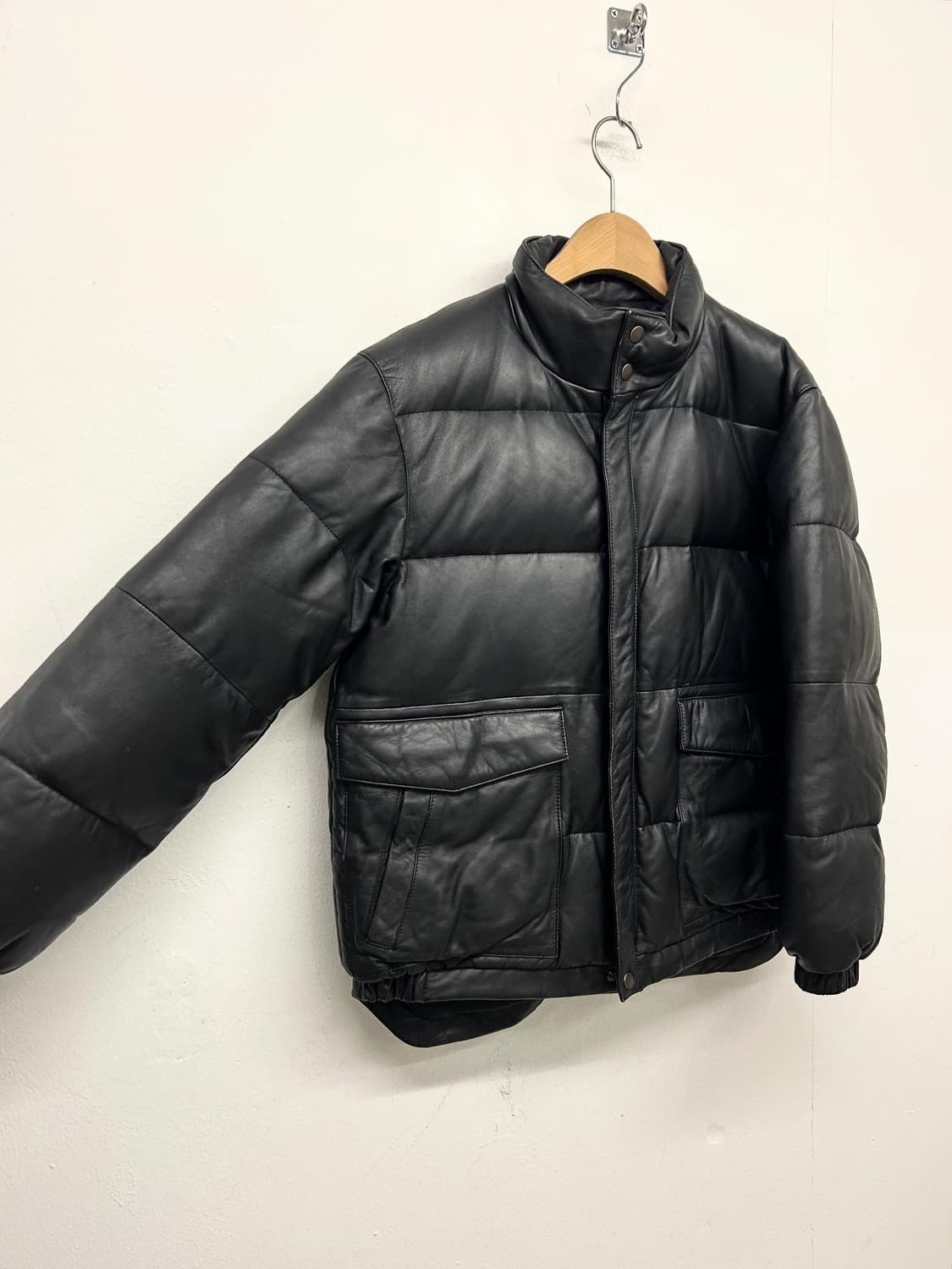 COMME CA 꼼사이즘 콜렉션 레더 다운자켓  상품이미지2