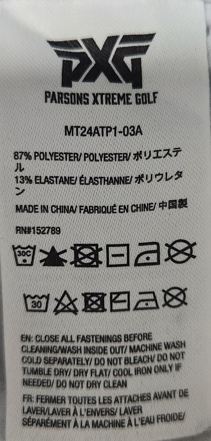 PXG 정품 패턴 반팔 카라티셔츠 L 상품이미지4