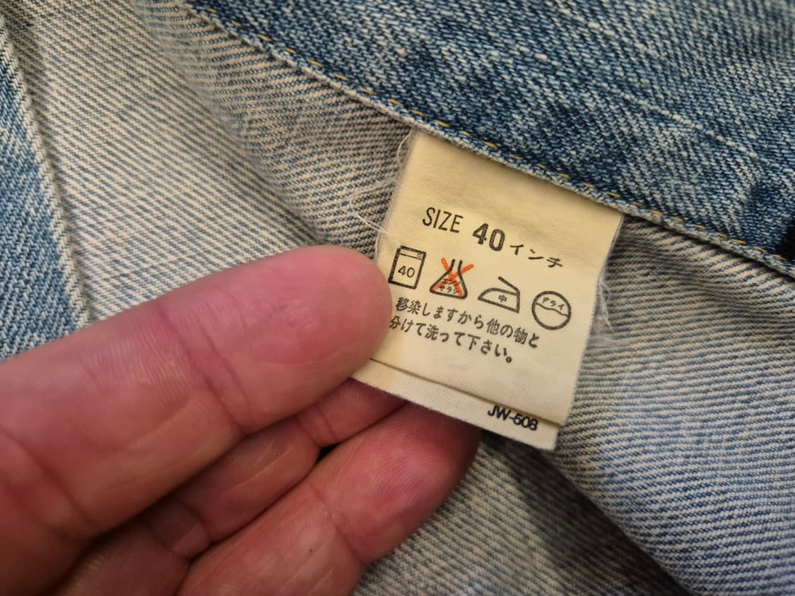 90s LEVI'S 3rd BIG E 데님 자켓 상품이미지9