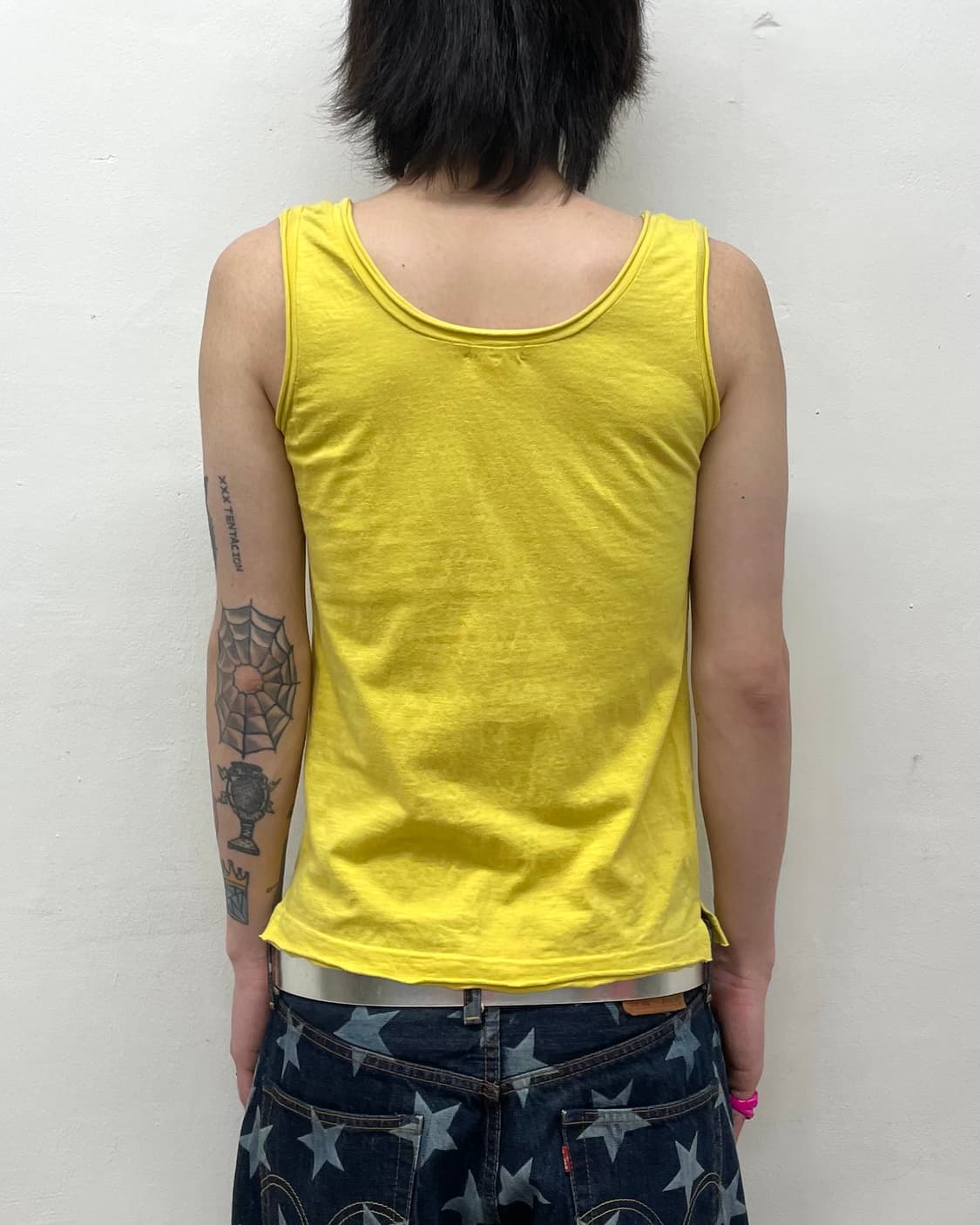 Animated bunny yellow sleeveless  상품이미지2
