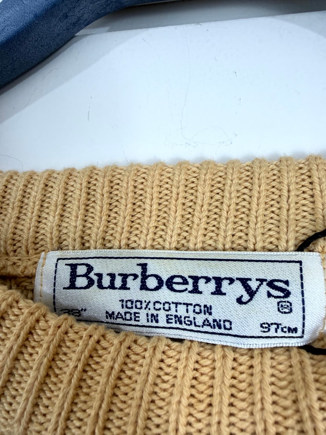 90's Burberry 버버리 니트(Made In England) 상품이미지5