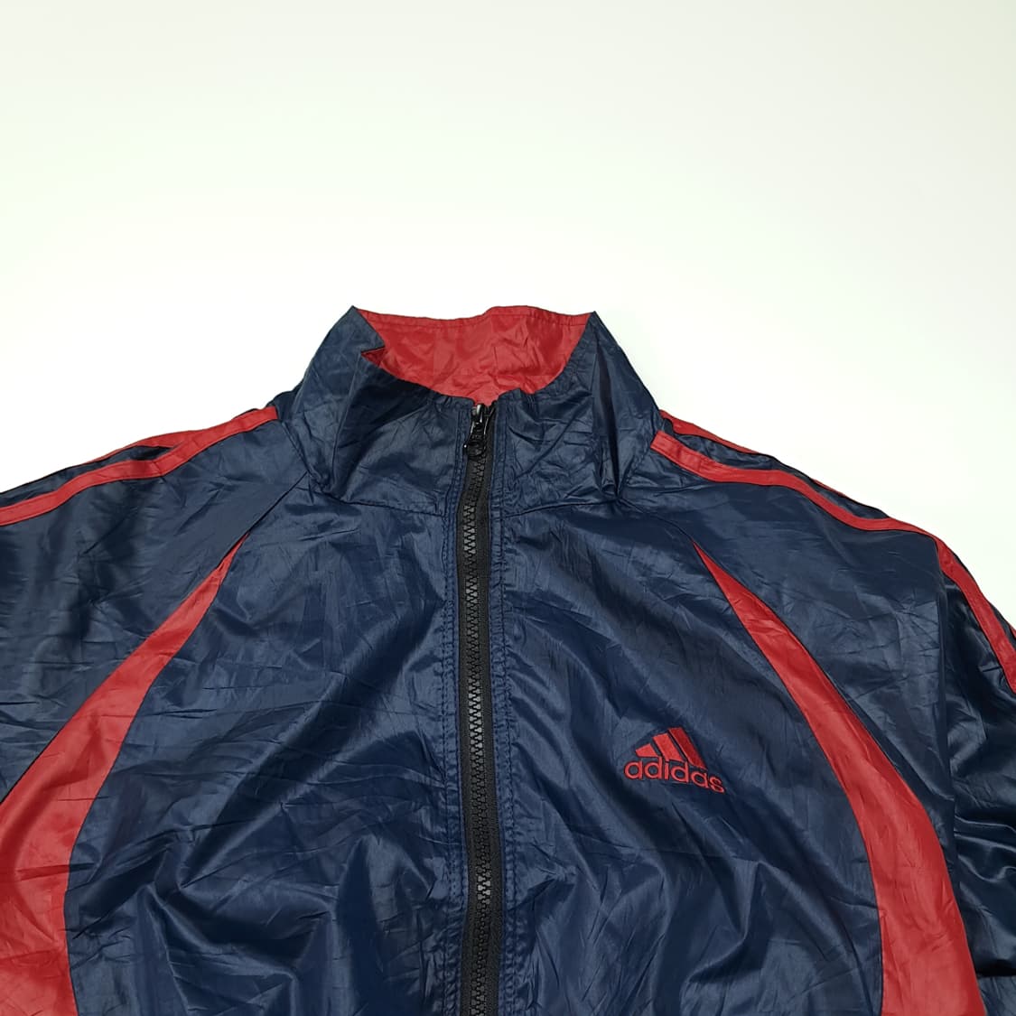 CL874 FREE 아디다스 00s 로얄네이비 바람막이 크롭 자켓 상품이미지2