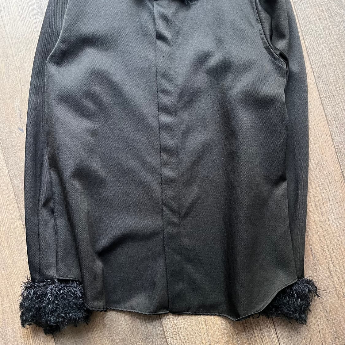 Hairy Fur Detail Blouse Jacket 상품이미지4