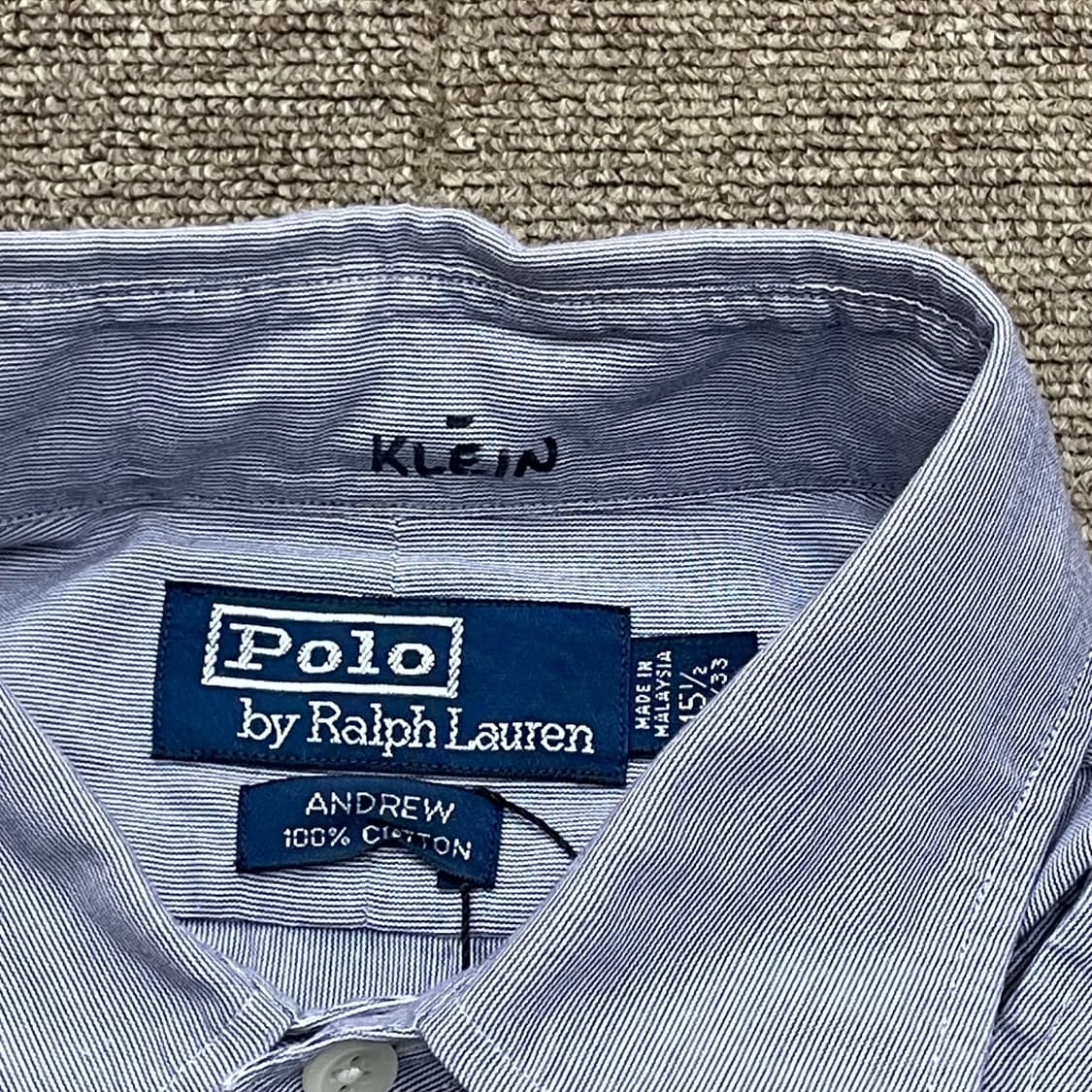 (17 1/2) POLO 폴로 랄프로렌 셔츠 클래식핏 상품이미지5