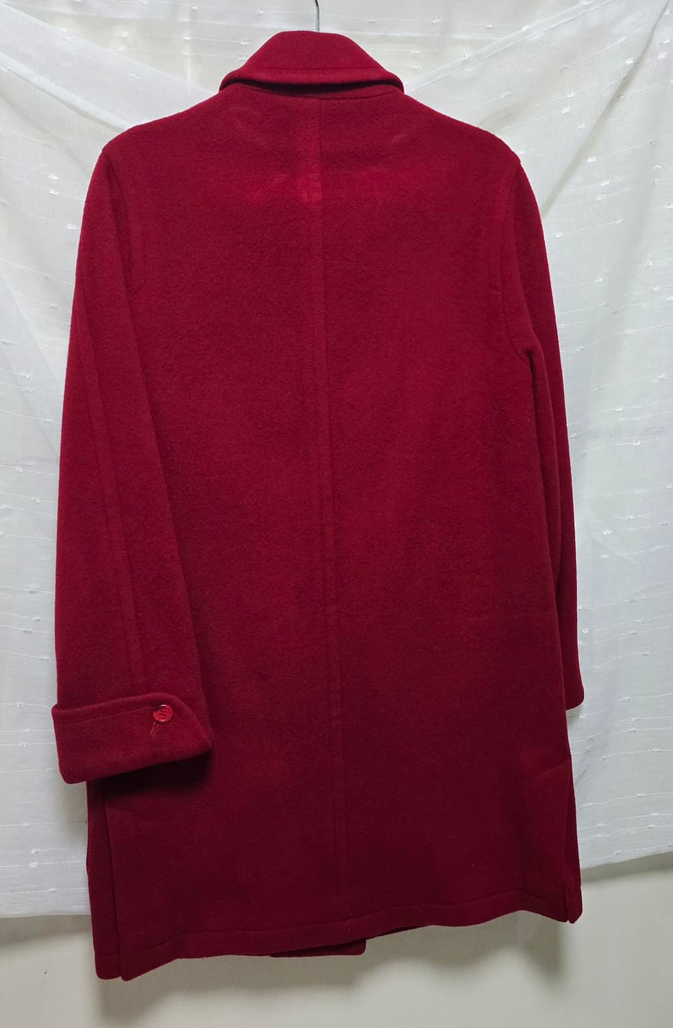 버버리 레드 울코트 상품이미지2