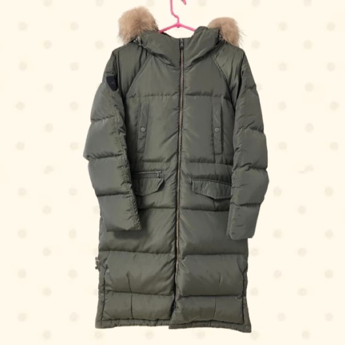 westwood 롱패딩 (카키) 상품이미지1