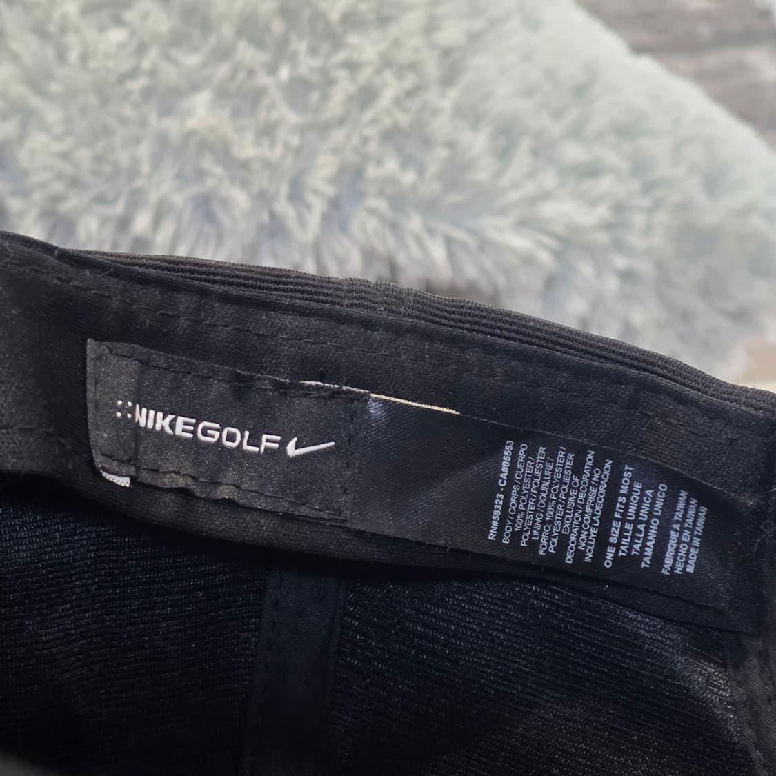 p6-9:나이키 골프 스우시 클래식 캡 블랙 (56-60) 상품이미지8