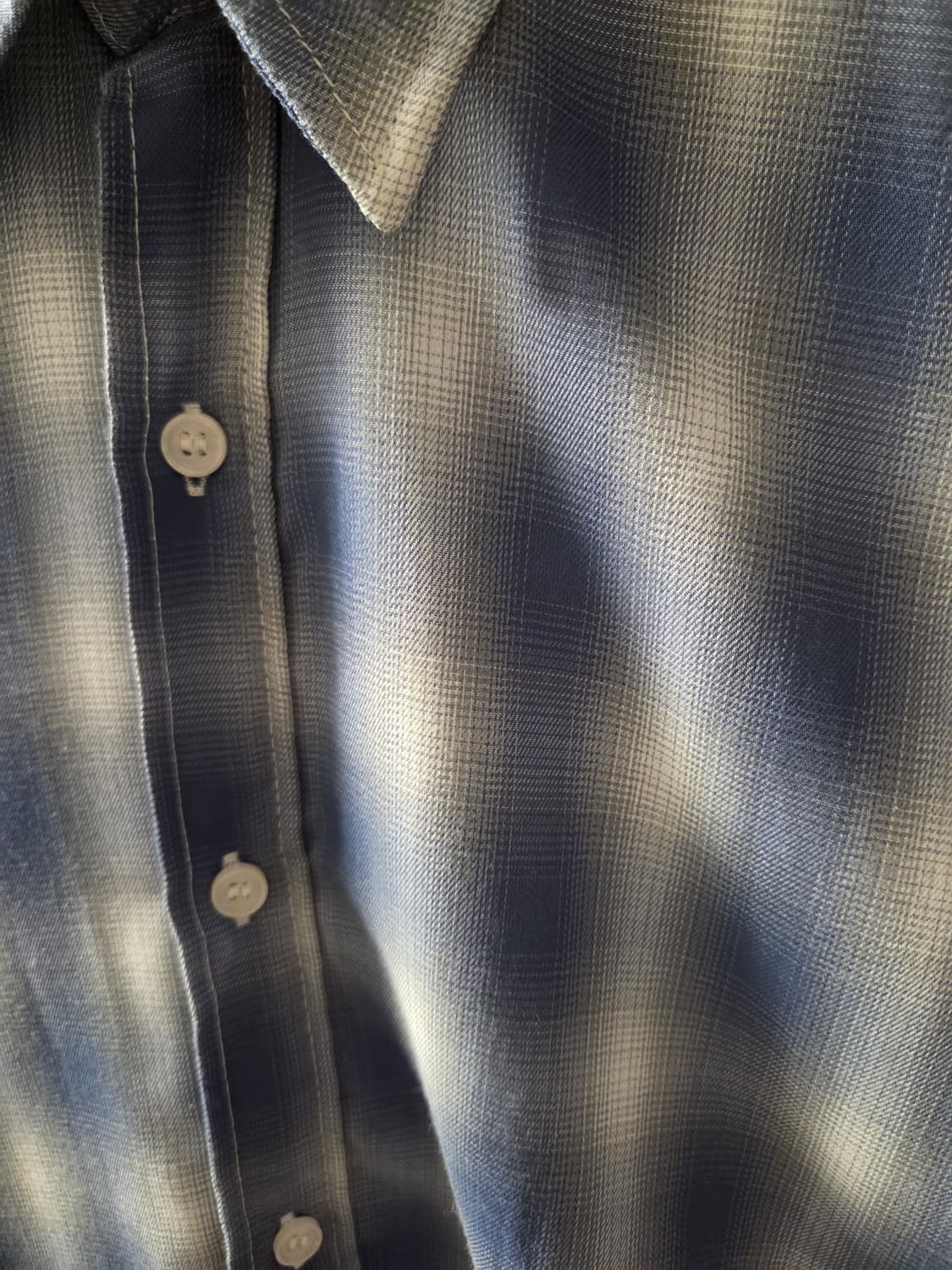 인더스트 옴브레 셔츠 블루 상품이미지4