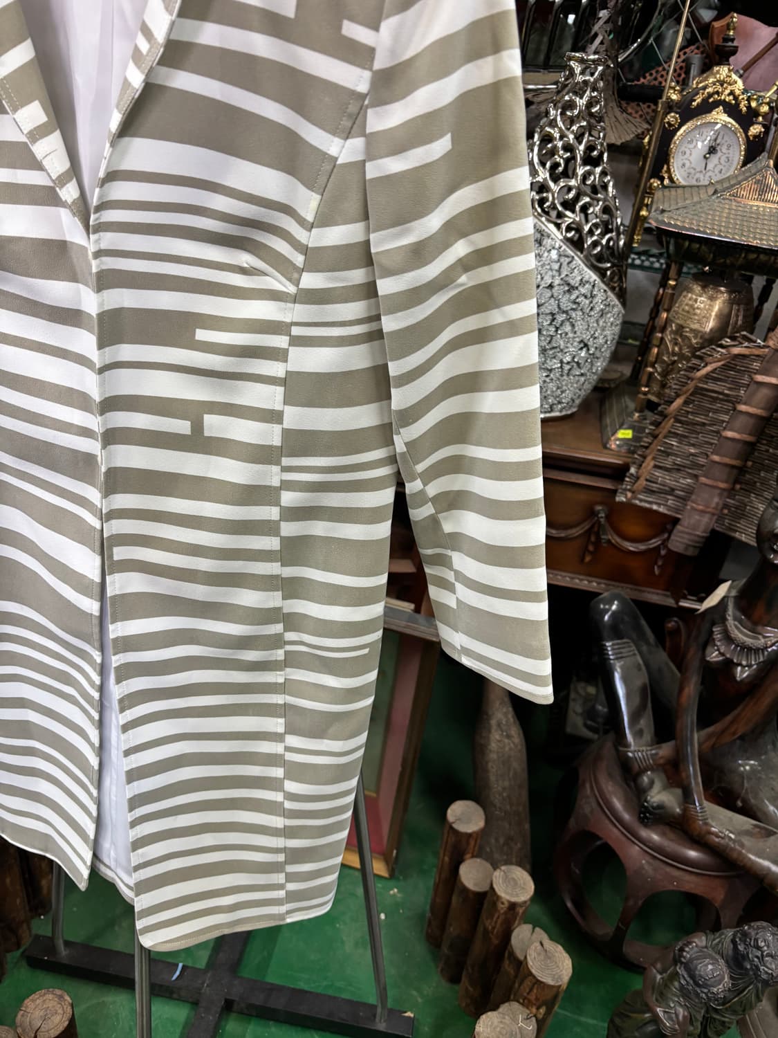 G2 by George Gross 스트라이프 롱 자켓 상품이미지3