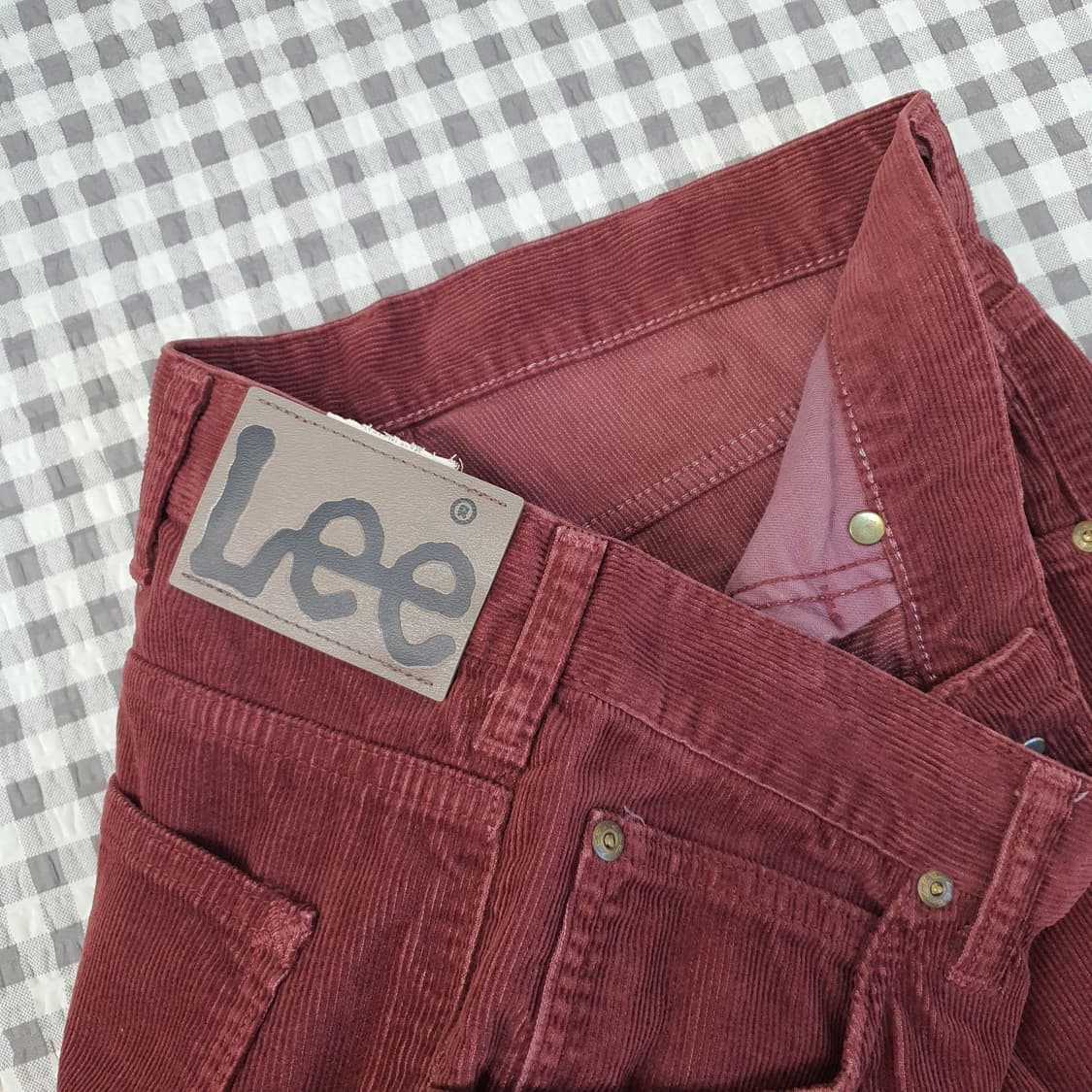 LEE 리 골덴 면바지 남자30 상품이미지2