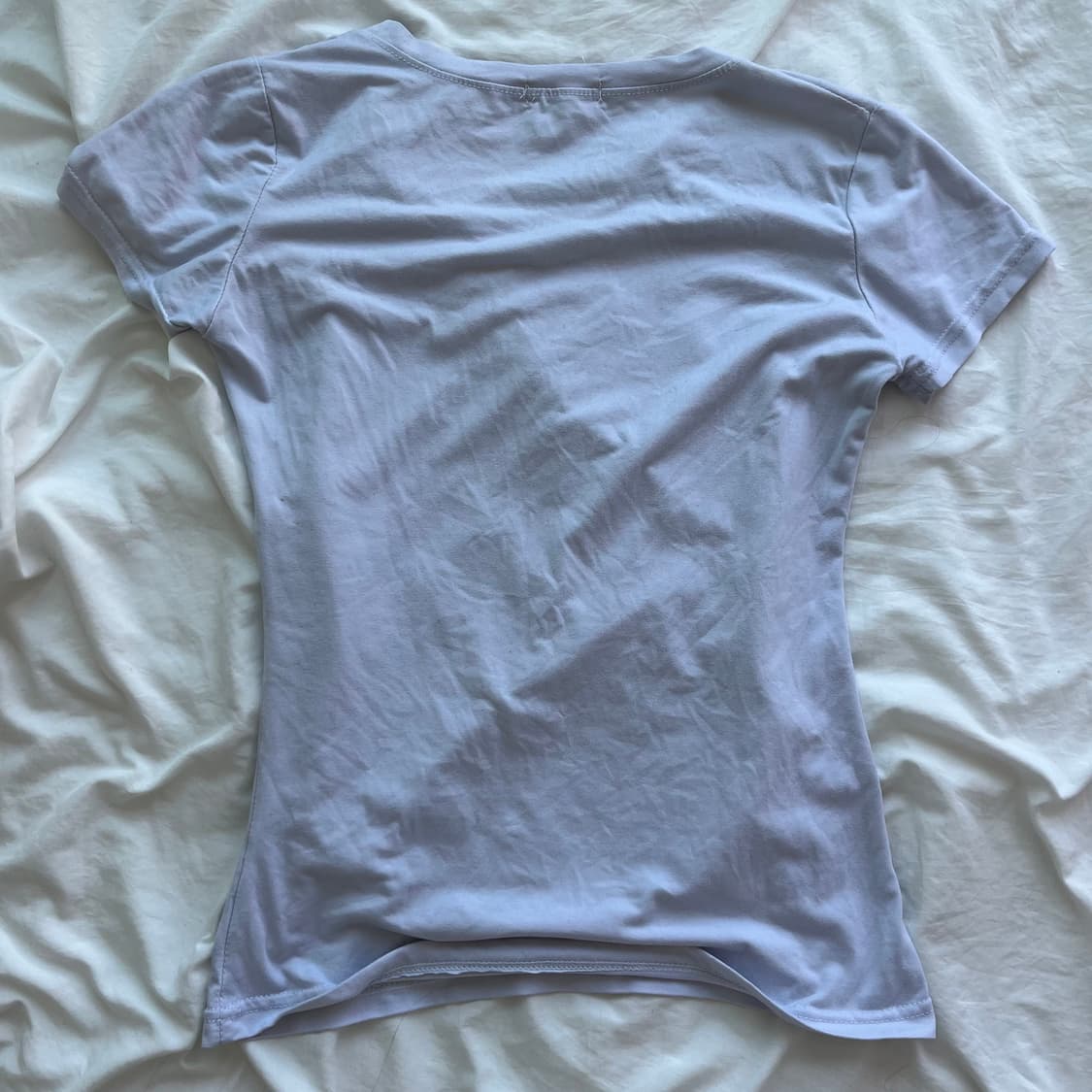 화이트 숏슬리브 L 상품이미지2