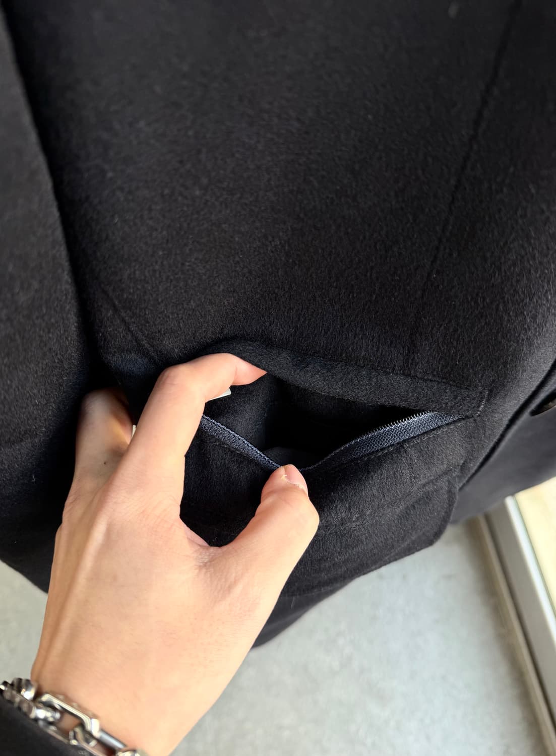 50/ 알레그리 레인 캐시미어 테크놀로지 코트 자켓 상품이미지5