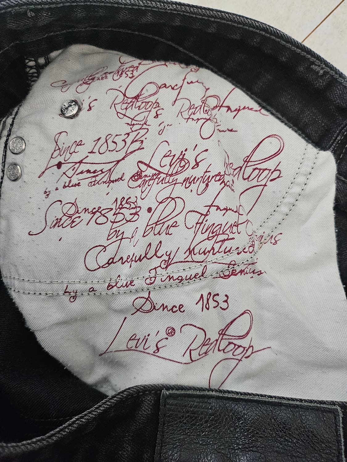 리바이스 레드룹(Redloop) 데님팬츠
 상품이미지10