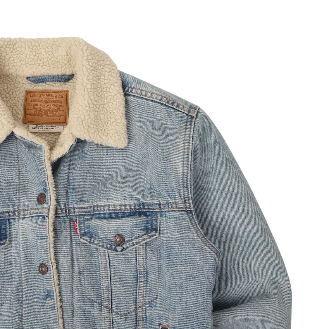 리바이스 프리미엄 쉐르파 트러커 자켓 상품이미지3