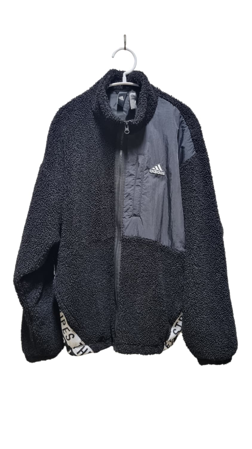 아디다스 양털 플리스 오버핏 점퍼 상품이미지1