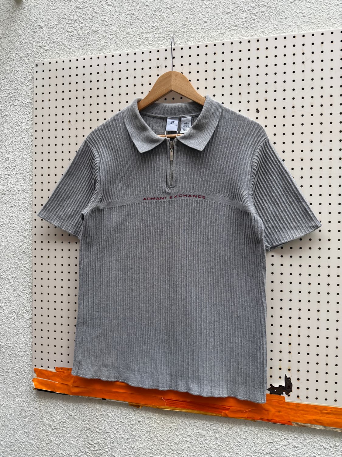 ARMANI EXCHANGE HALF ZIP 아르마니 반팔니트 상품이미지3