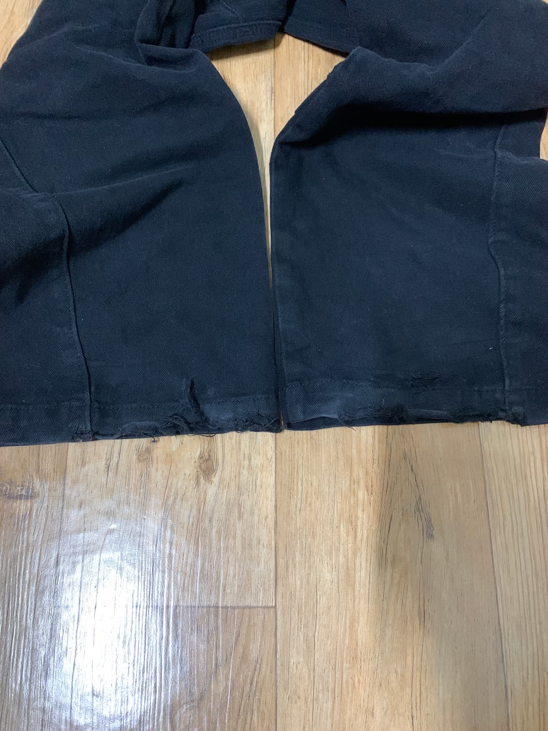 플라스틱프로덕트 웨이브 지퍼 팬츠 S 상품이미지2