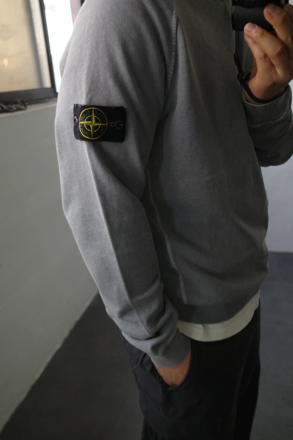 스톤아일랜드 가먼트다잉 스웻셔츠 상품이미지9