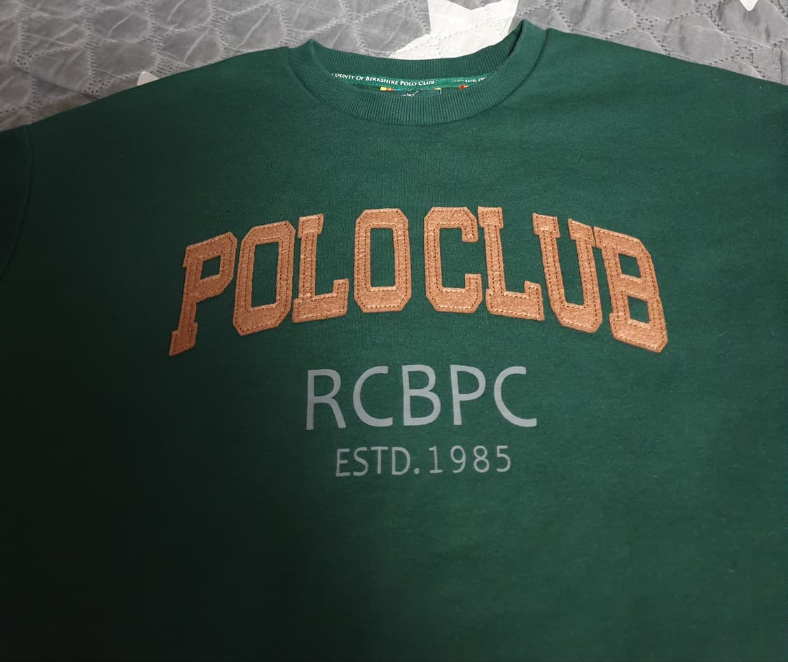 폴로클럽 로얄 컨트리 클래식 기모 맨투맨 다크그린 (L) 상품이미지2