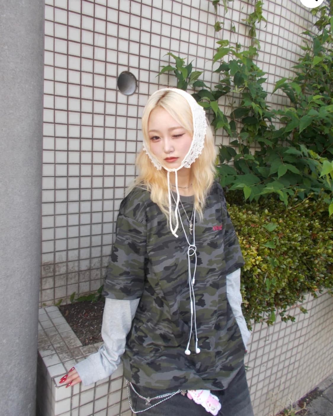 9090 ameba logo docking l/s tee 상품이미지3