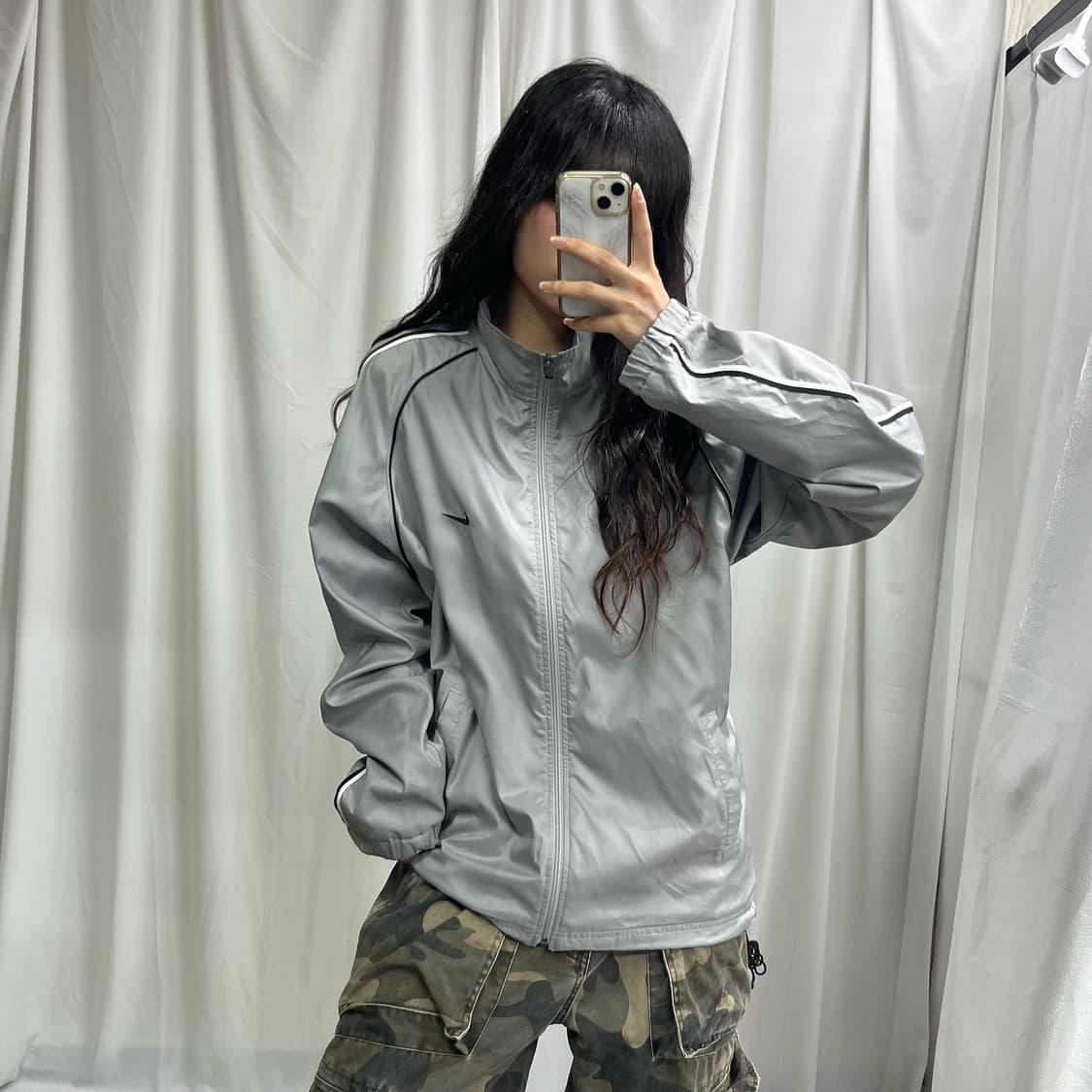 Nike gray 00‘s windbreak jacket 상품이미지1