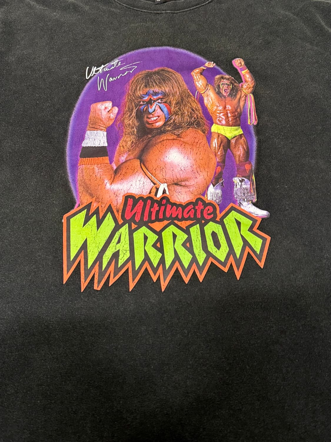 뉴에라 x wwe 콜라보 티셔츠 상품이미지2
