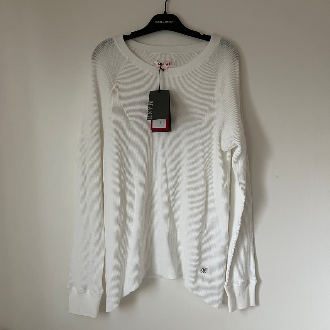 "m" logo long sleeve t-shirt 상품이미지1