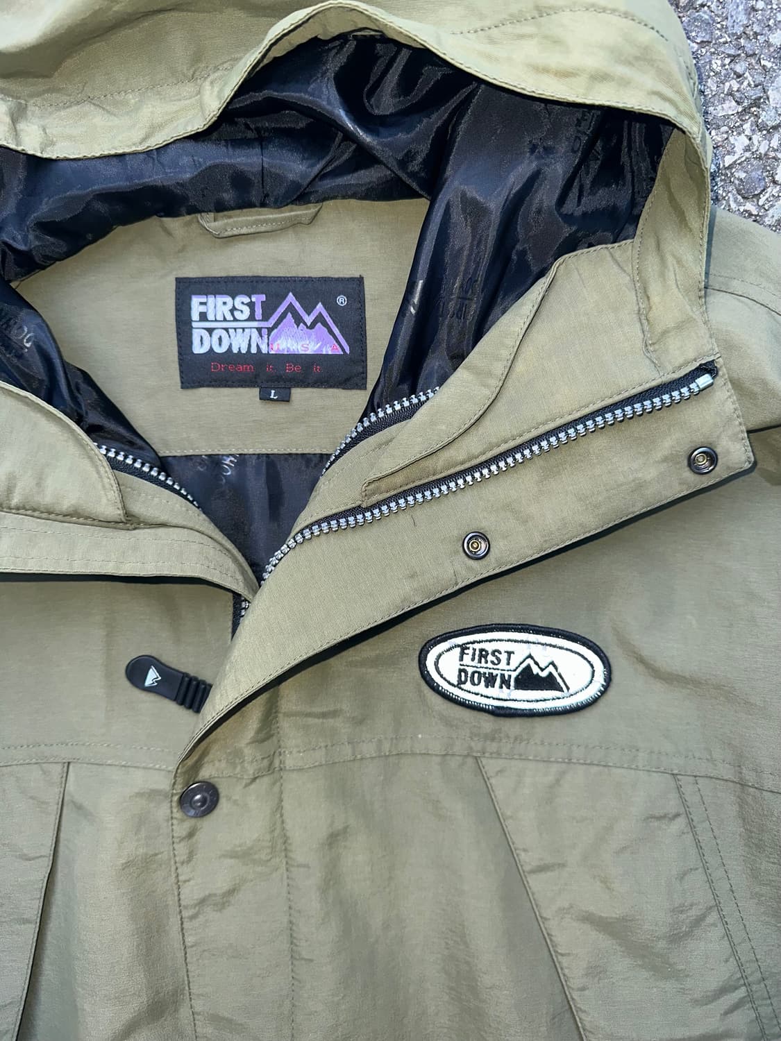 빈티지 00s 퍼스트다운 바람막이 상품이미지4