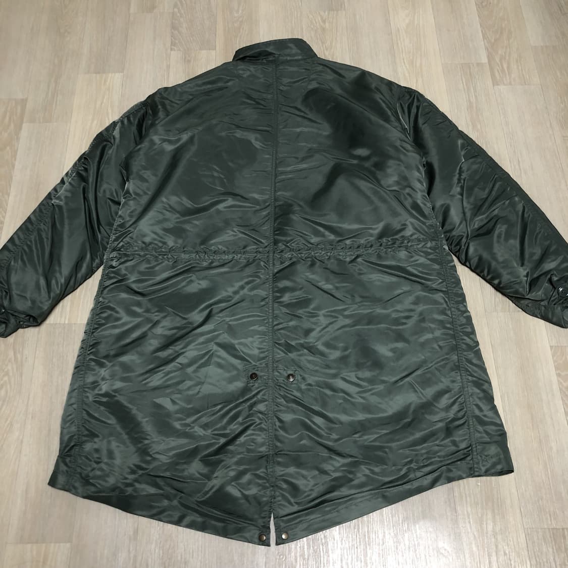 (L) 프리즘 웍스 헤비 나일론 M-65 피시테일 개파카 풀세트 그린 상품이미지8