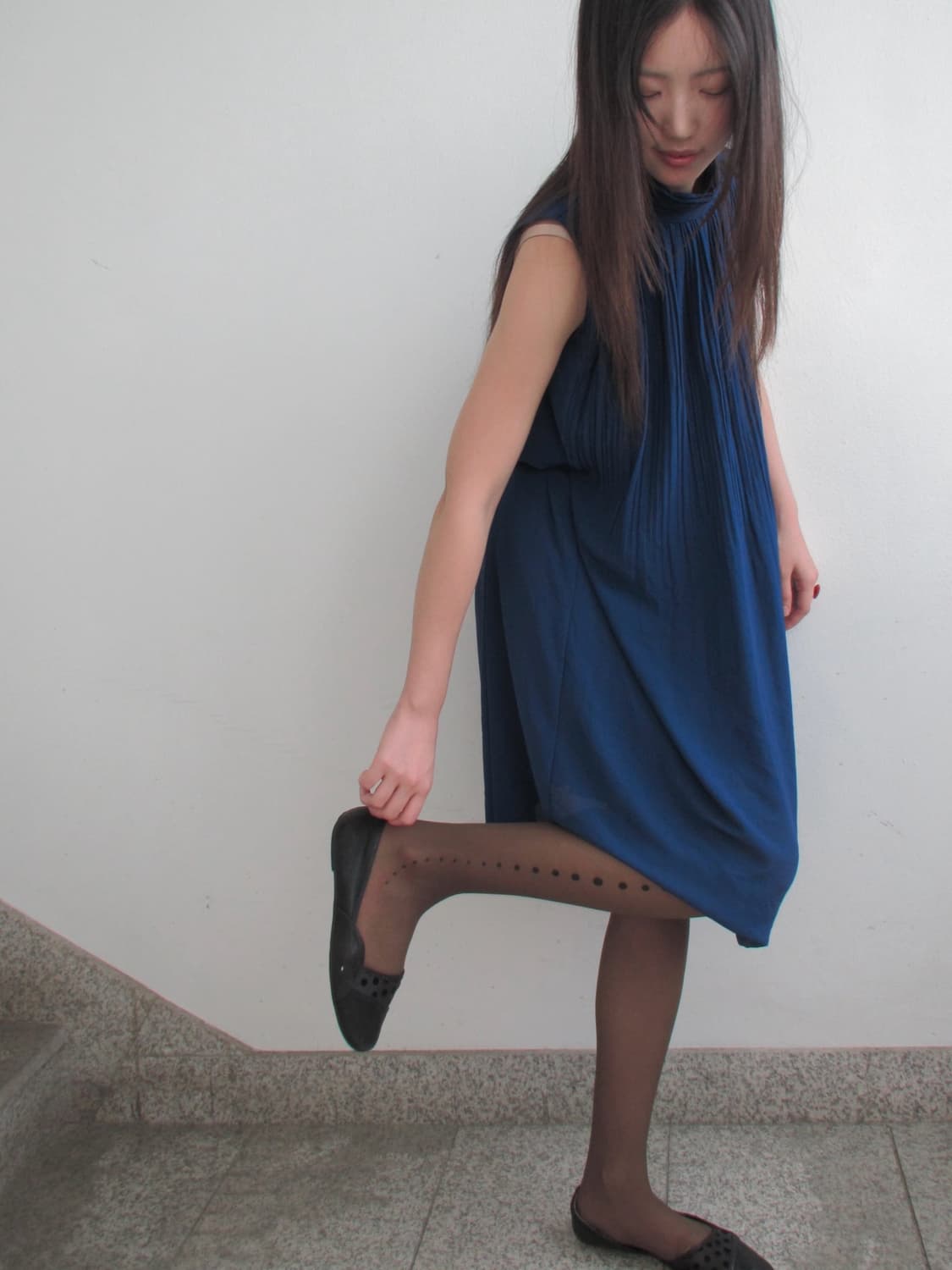 Untitled pleated one piece 상품이미지1