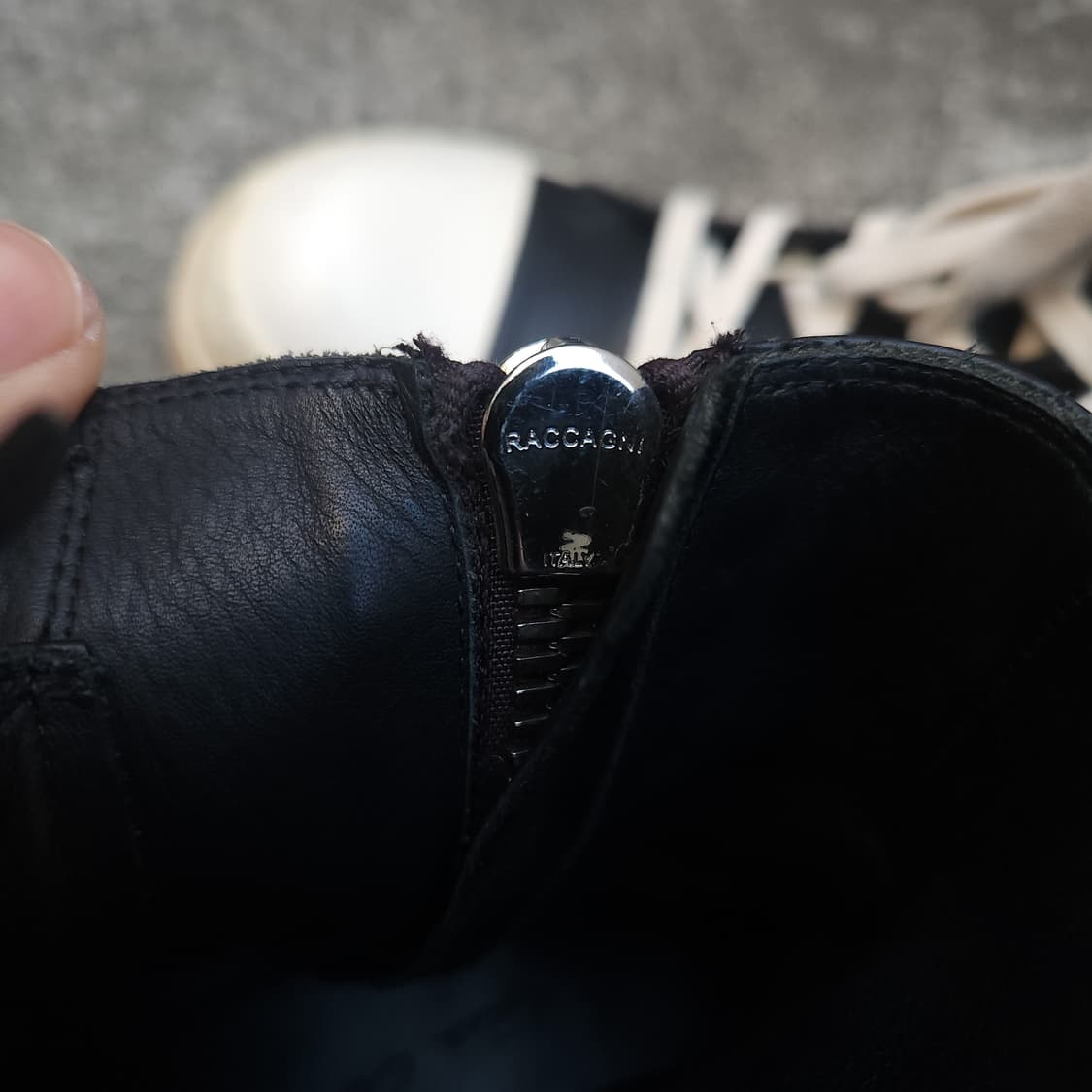 [39.5] 릭오웬스 2016ss 하이 라몬즈 (250~255) 상품이미지10