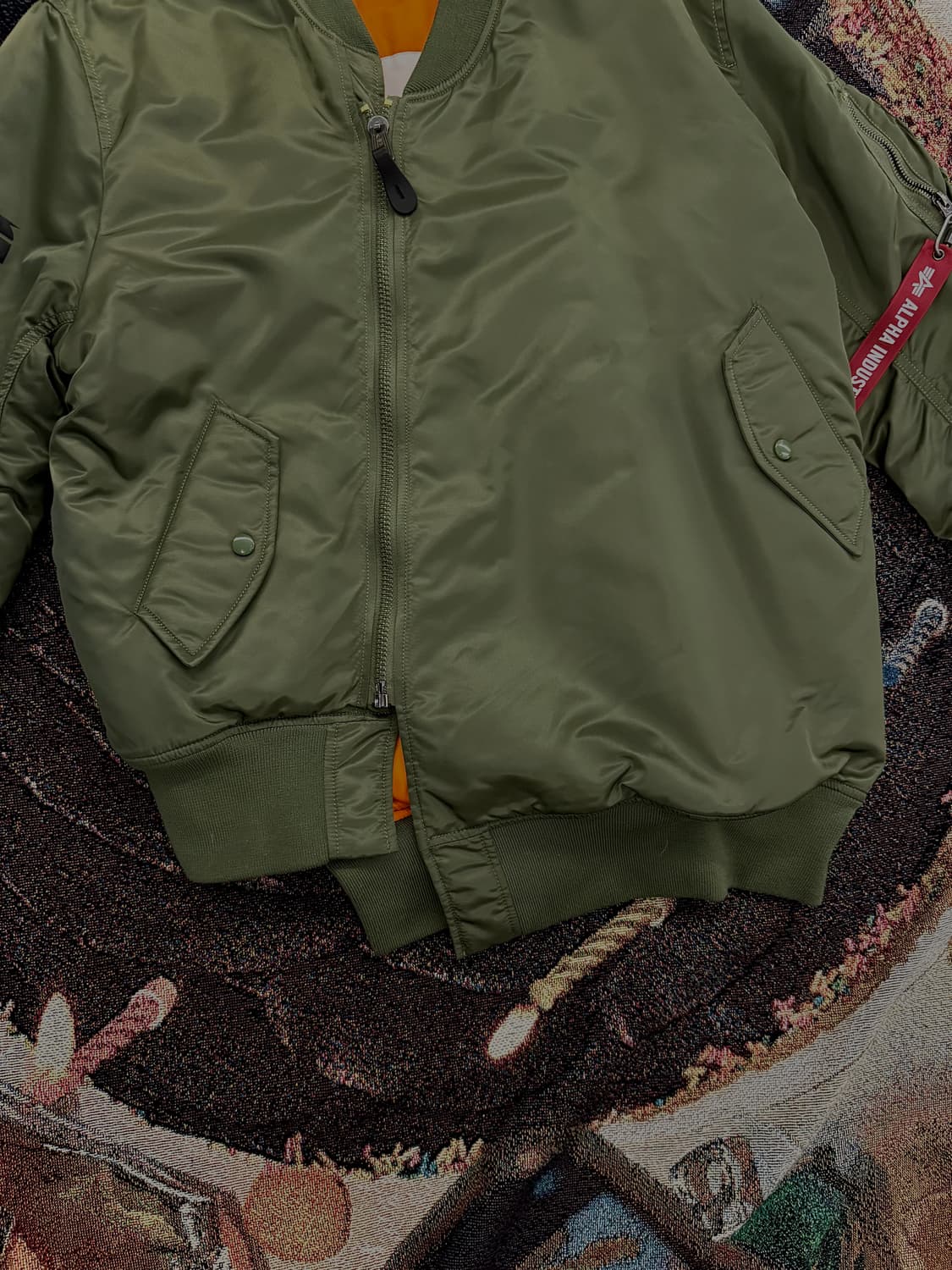 꼼데가르송 x 알파인더스트리 비대칭 양면자켓  상품이미지4