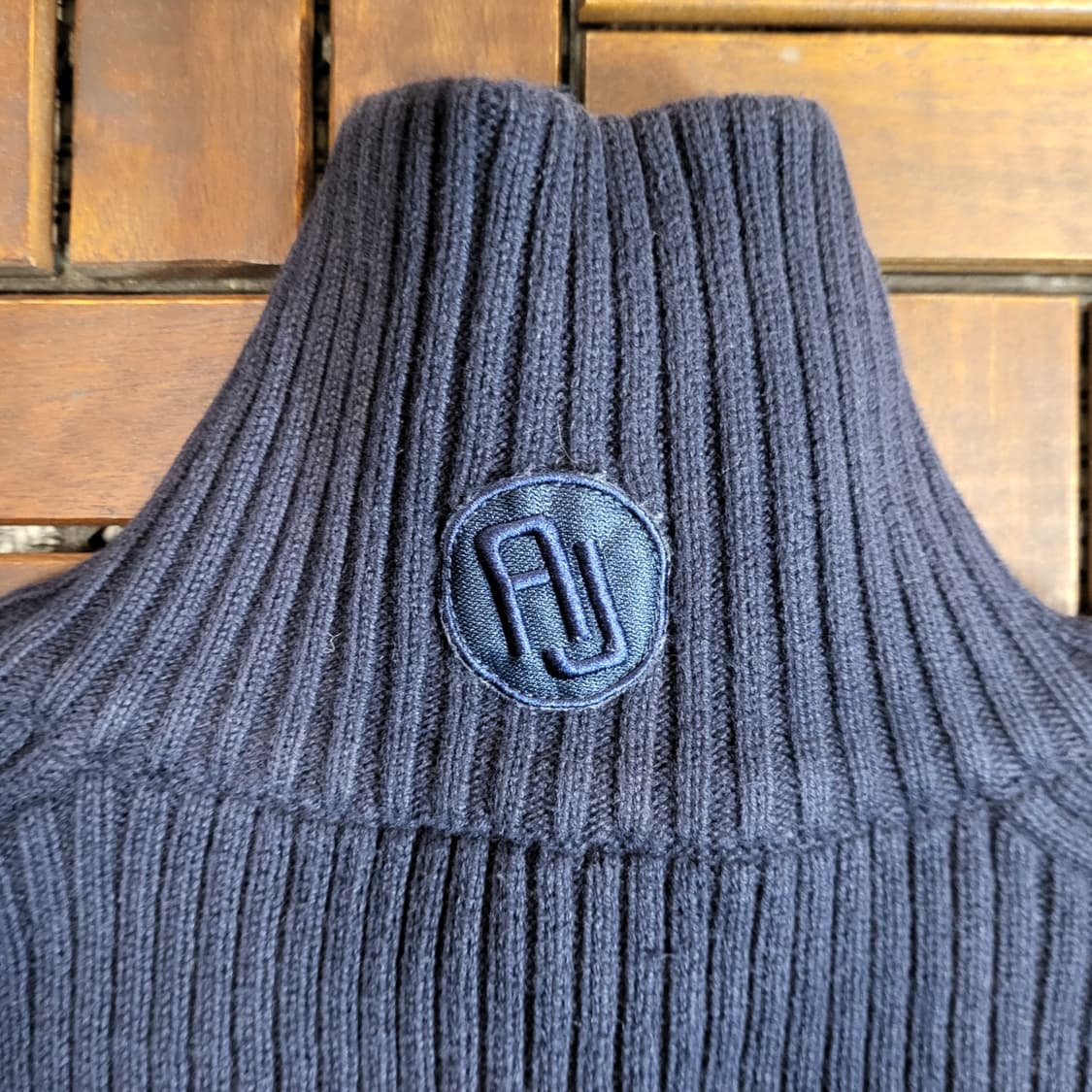 Armani JEANS 집업 니트 (L) 상품이미지6