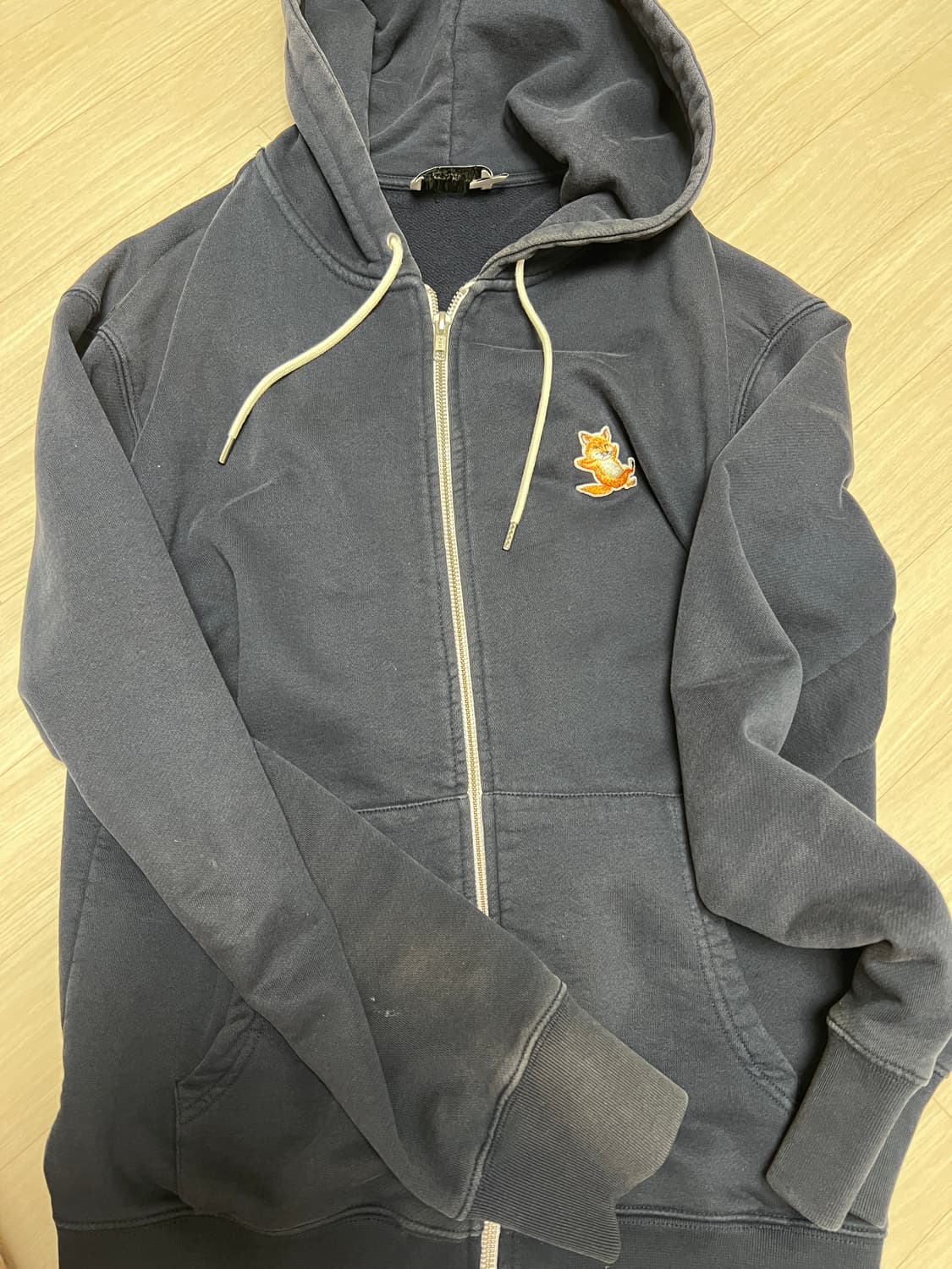 메종키츠네 후드집업 네이비 L 상품이미지1