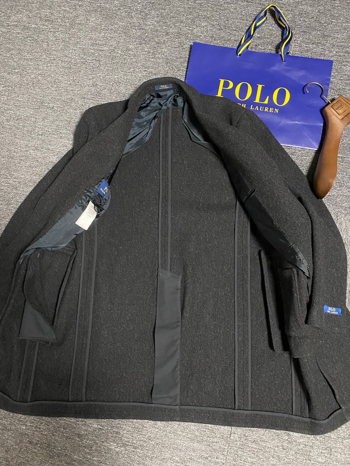 급처해요. 폴로 울 코트 상품이미지6